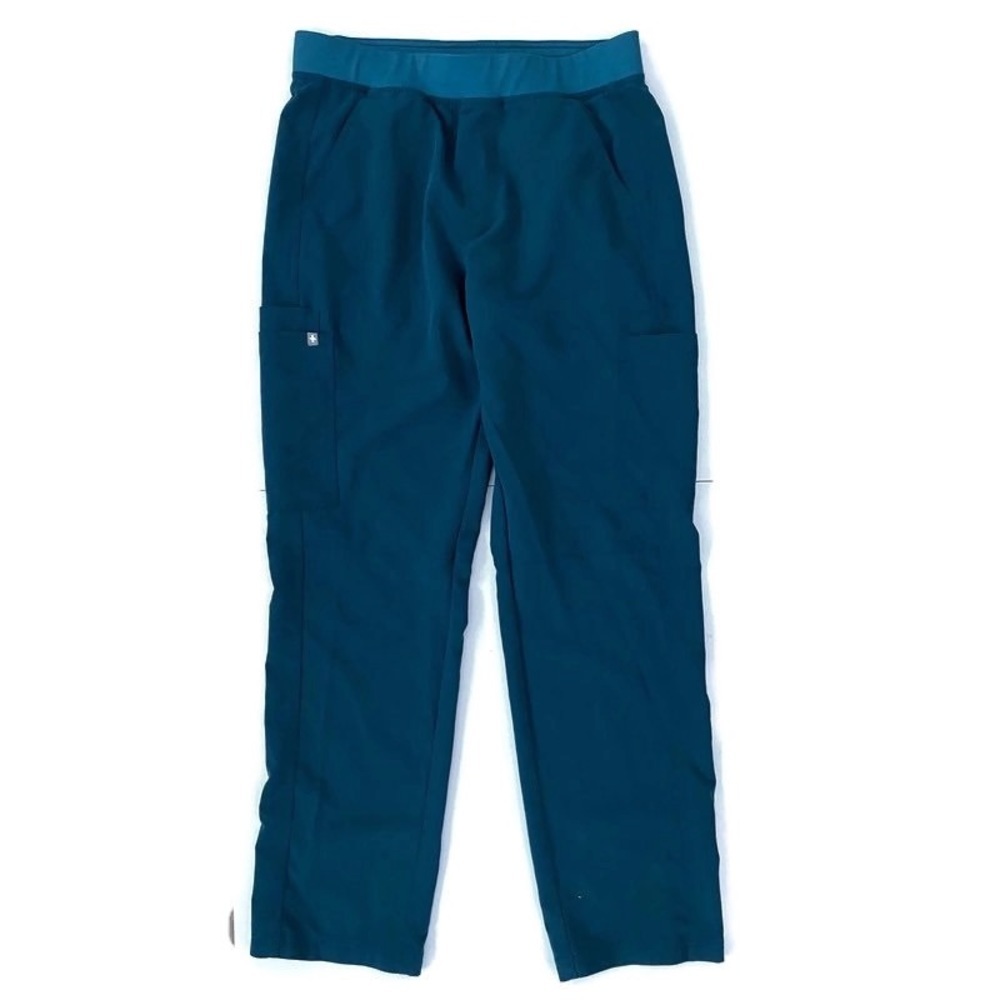 Figs Technical Collection Blue Scrub Pants size M